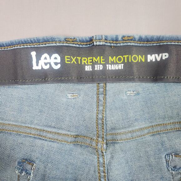Lee Extreme Motion MVP Jeans Men's 48x30 - Picture 6 of 9